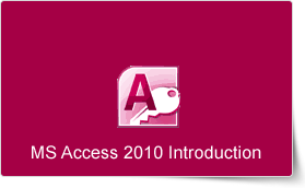 Microsoft Access 2010 Introduction Training