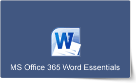 Microsoft Office 365 Word Essentials Training 